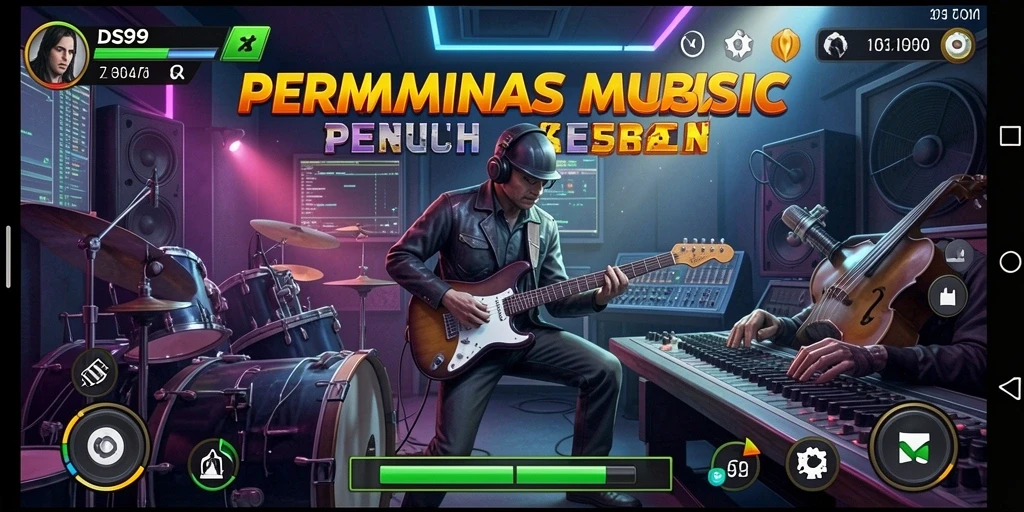 Penampilan gameplay DS99 yang mengasyikkan dan penuh warna.