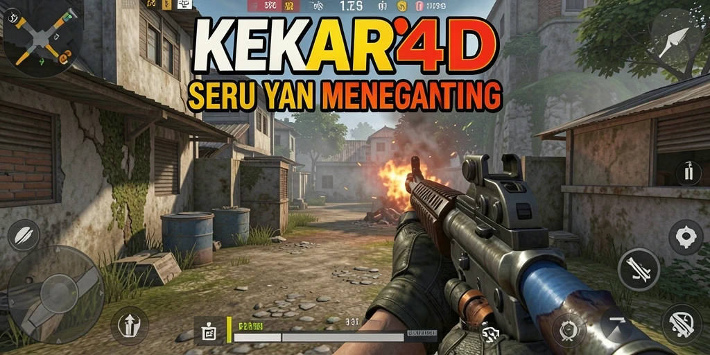 Tampilan menarik dari gameplay KEKAR4D yang menegangkan dan seru.