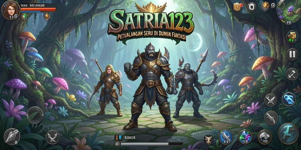 Tampilan gameplay SATRIA123 yang mendebarkan dan penuh aksi.