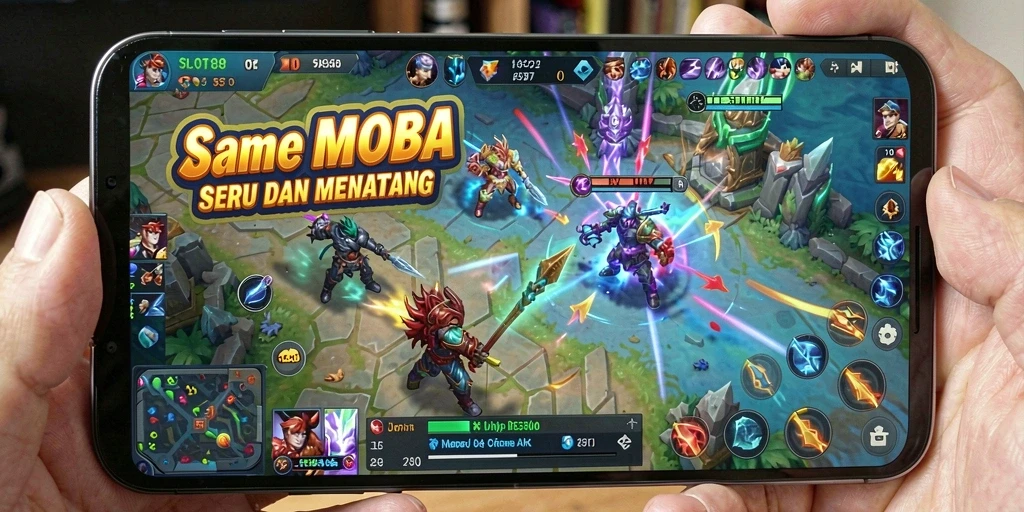 Tampilan gameplay SLOT88 yang menegangkan dan penuh aksi.