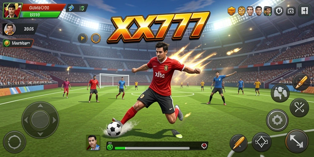 Tampilan gameplay seru dari XXX777 dengan berbagai pilihan olahraga.